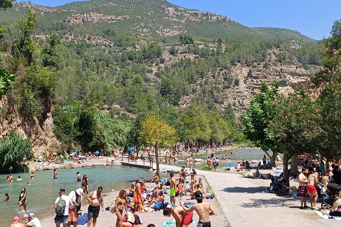 A day tour in Montanejos hot springs. - Three and a half hours at Fuente de los Baños