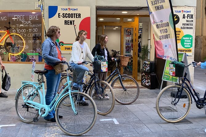Bicycle Rental in Valencia - Old-town streets, plazas, and the coast