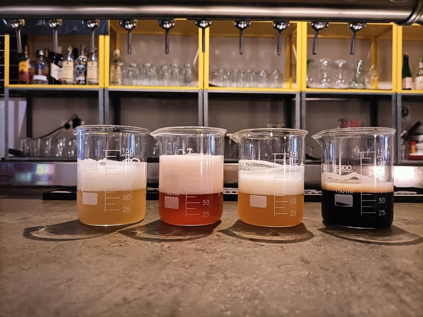 Craft Beer Tasting and tapas in Valencia - Beer one: learning how the tasting works