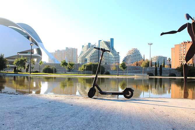 Electric Scooter Rental - Equipment, speed, and the included helmet