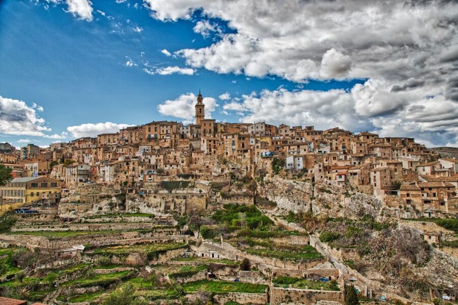 From Valencia: Bocairent and Covetes dels Moros Day Trip - Views from the rock and the Sierra de Mariola