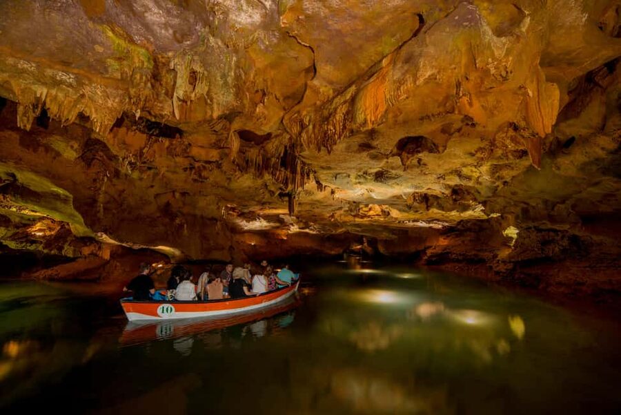 From Valencia: Caves of San José Guided Tour & Boat Ride - From Valencia to Vall d’Uixó by air-conditioned bus