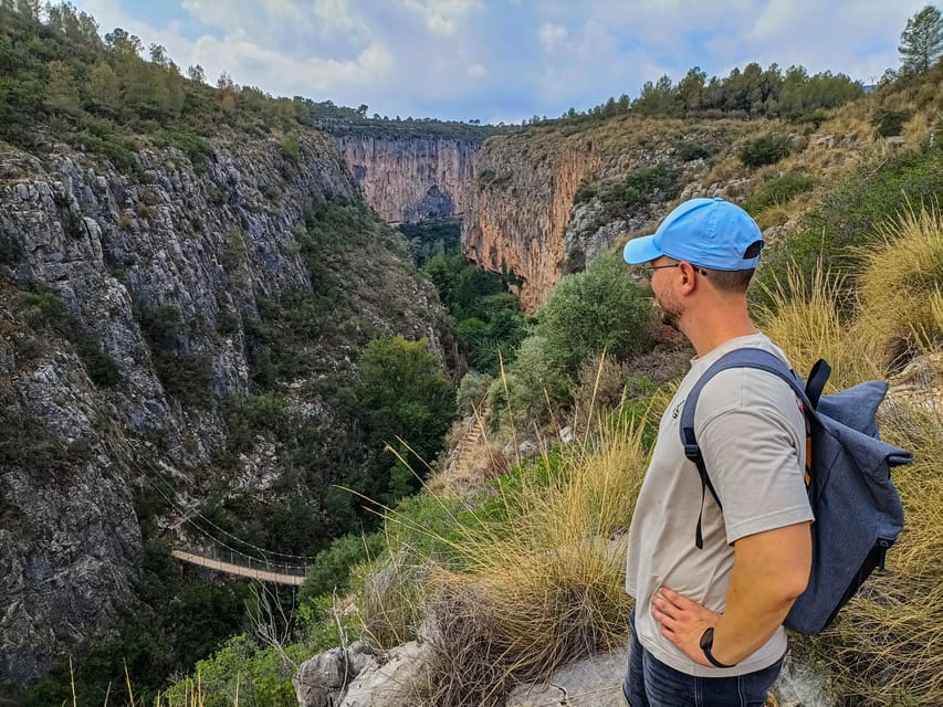 From Valencia: Chulilla, Turia Canyon, Hanging bridges... - Charco Azul and the river stops