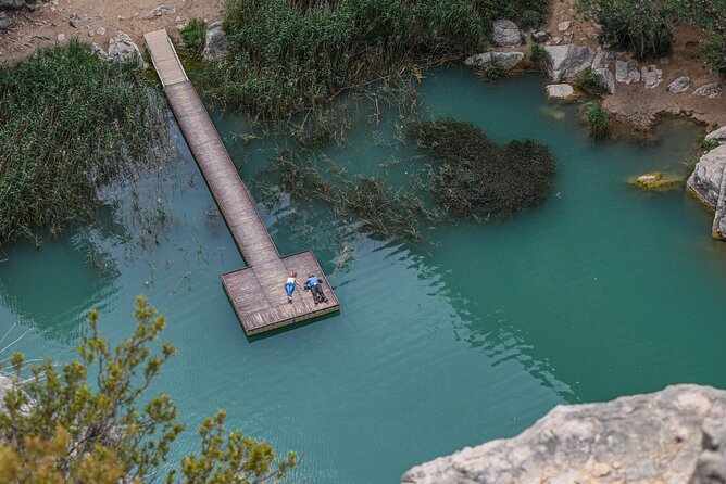 From Valencia: Hiking and Hanging Bridge Adventure in Chulilla - Ruta de los Calderones, steps, and rough patches
