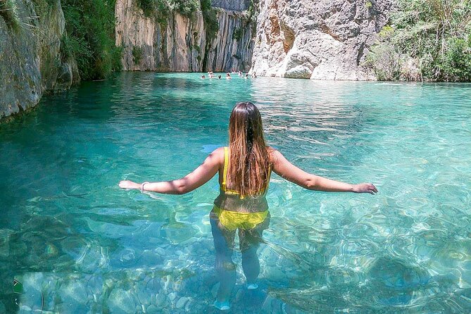 From Valencia: Montanejos Thermal Spring & Girlfriend Waterfall - Montanejos springs: a natural swim at 25°C