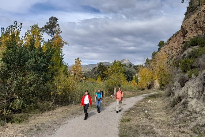 Hike to the Roman aqueduct Peña Cortada - Crossing the Peña Cortada bridge
