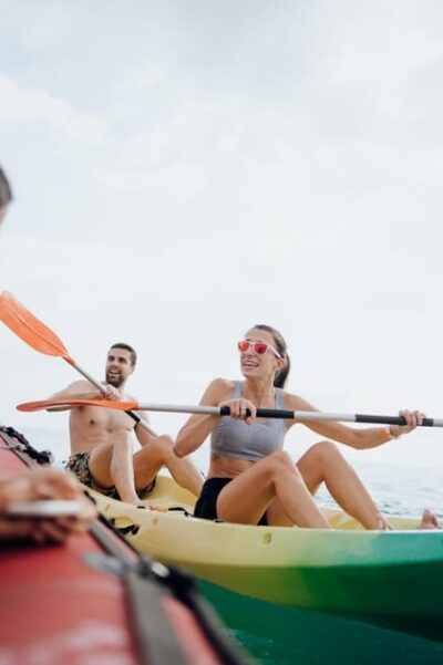 Kayak rental in the Marina of Valencia
