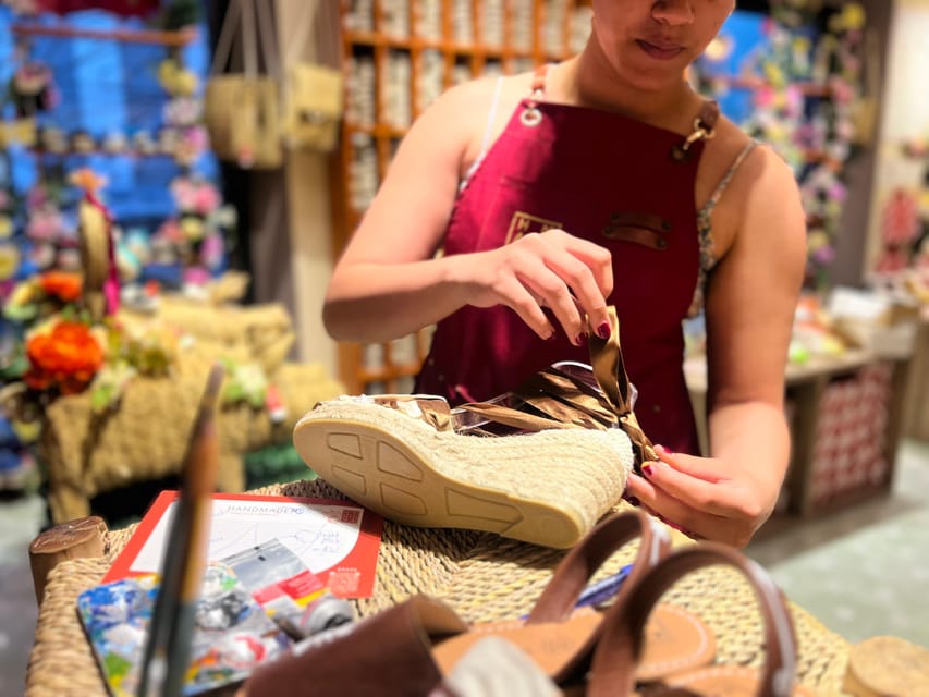 Make Authentic Espadrilles in Valencia - Key points to know before you book