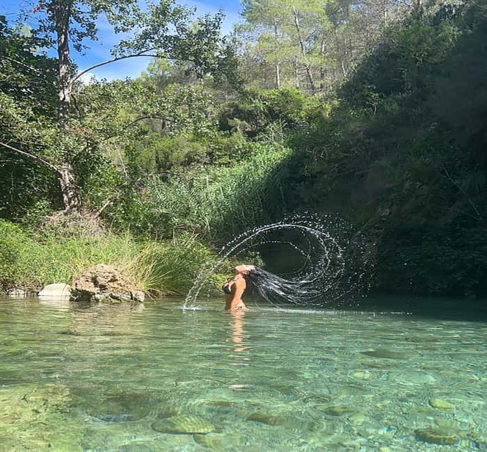 Montanejos Thermal Springs and Waterfall, food included - The Girlfriend waterfall comes first