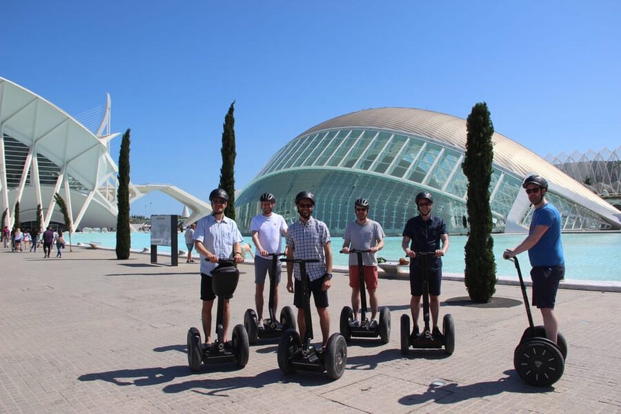 Segway Group Sightseeing Tour of Valencia - Gulliver Park’s giant playground