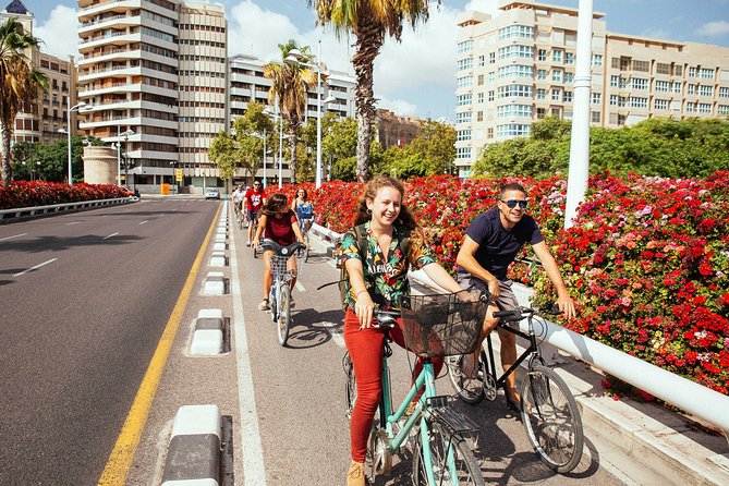 The Beauty of Valencia by Bike: Private Tour - The Flowers Bridge and the former river