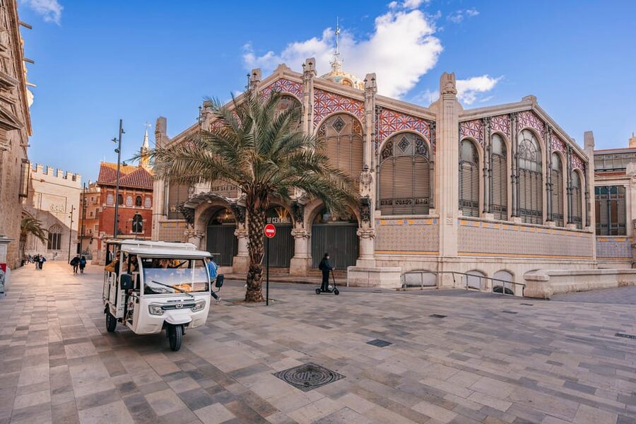 Valencia 1 hour by TukTuki: Essential and Private Tour - The City of Arts and Sciences from a moving seat