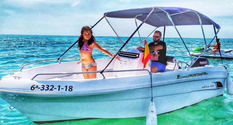 Valencia:Alquiler barco sin licencia PoblaFarnals+Beach Club - What the boat ride is really like
