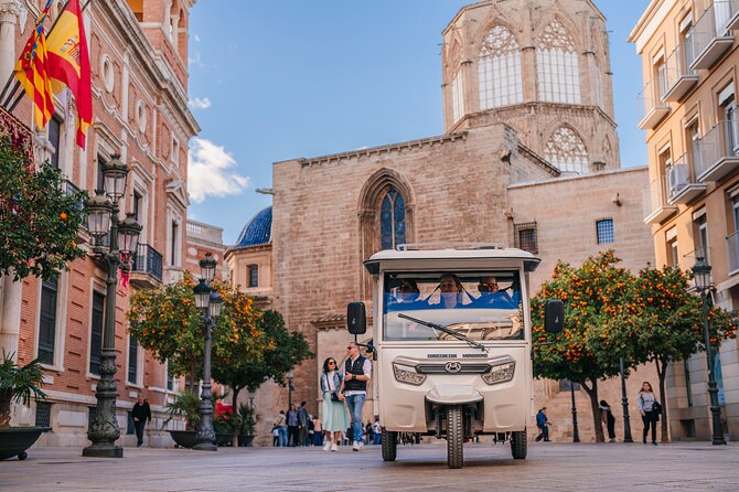 Valencia by Tuk Tuk i: Private tour 1 or 2 hours explore the city - Passing Mestalla Stadium