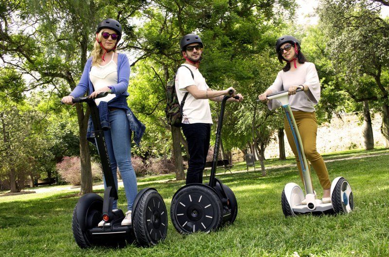 Valencia: Cabecera Park and Bioparc Segway Tour - Serranos Towers and the first city views