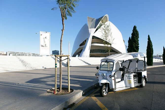 Valencia Complete Tour by Tuk Tuk - The City of Arts and Sciences in ten minutes