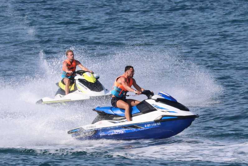 Valencia: Excursión en Moto de Agua + Paddle Surf - The safety briefing before the throttle