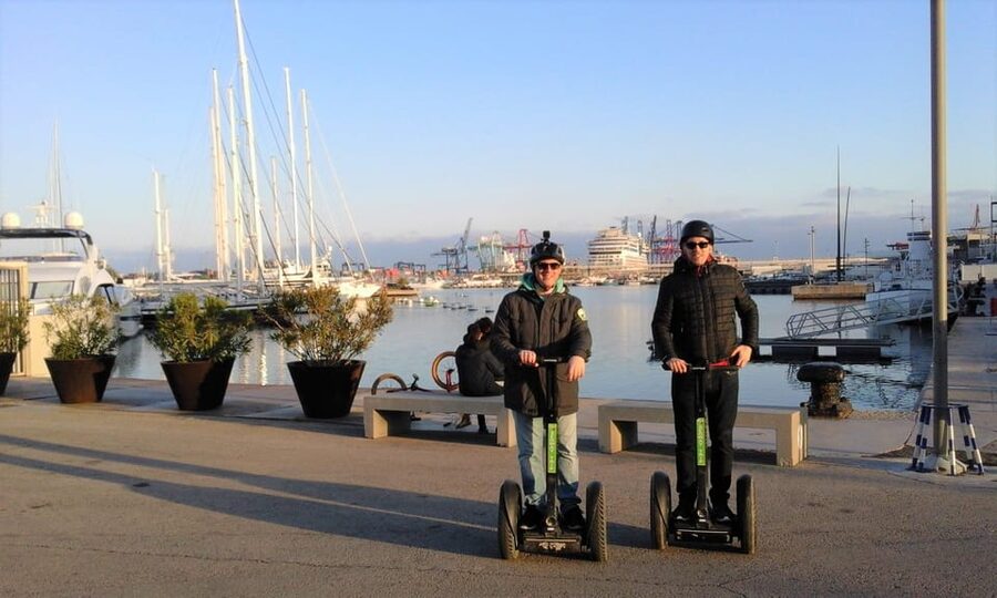 Valencia: Fantastic Segway Tour from the Center to the Beach - Learning the Segway before the route opens up