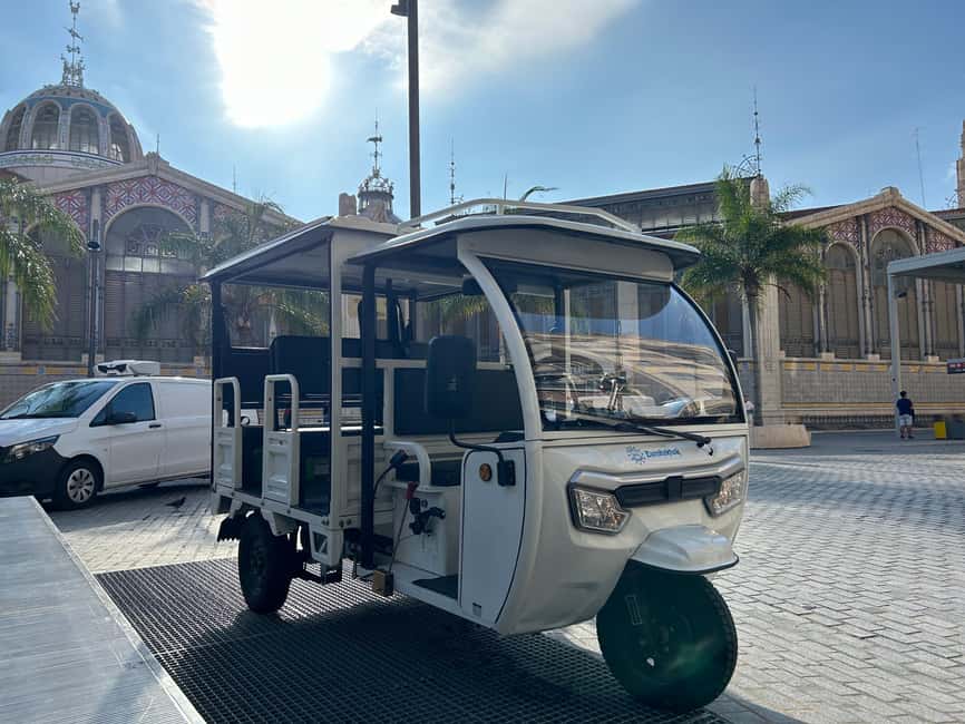 Valencia: Full Tuk Tuk Tour 2H - Colón Market and Valencia’s food scene