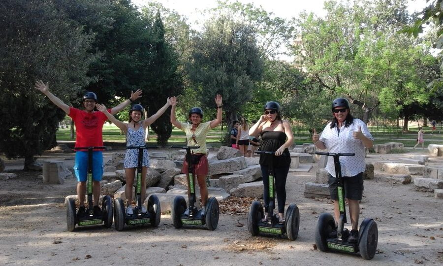 Valencia: Garden & Palace Music Segway Tour - Serranos Towers at the meeting point