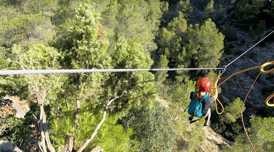 Valencia: Guided Via Ferrata Experience - From Camping La Escalada Gandía to the cliffs
