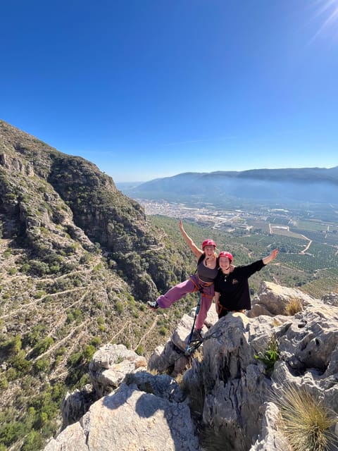 Valencia: Guided Via Ferrata Experience - Getting fitted with the safety equipment