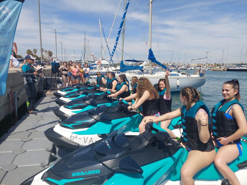 Valencia: Jetski experience with Guide - On the water with a 130hp or 160hp machine