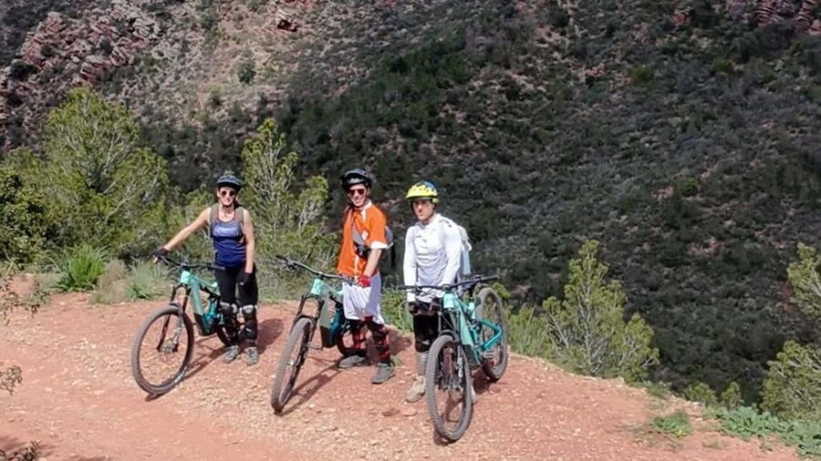 Valencia: Mountain E-Bike Tour + Transfers + Drone Footage - Choosing a route among the mountain trails