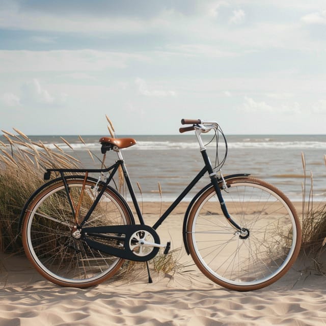 Valencia: Normal bike and Electric bike Rental Ruzafa - Using the included equipment on city streets