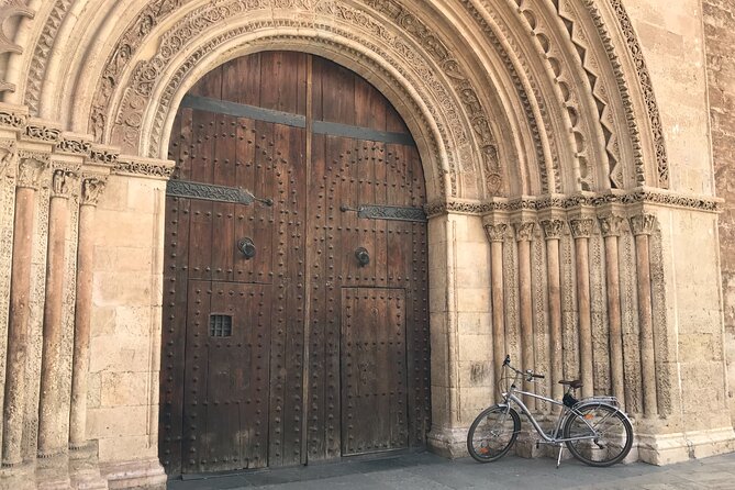 Valencia Old Town Private Tour by Bike or Electric Ride - Valencia Cathedral and Miguelete views