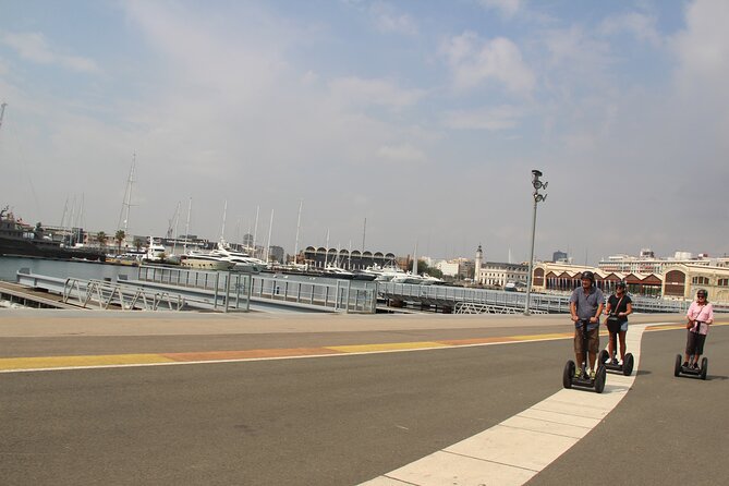 Valencia Port Private Segway Tour - La Malva-rosa and Valencia Port: the longest stop