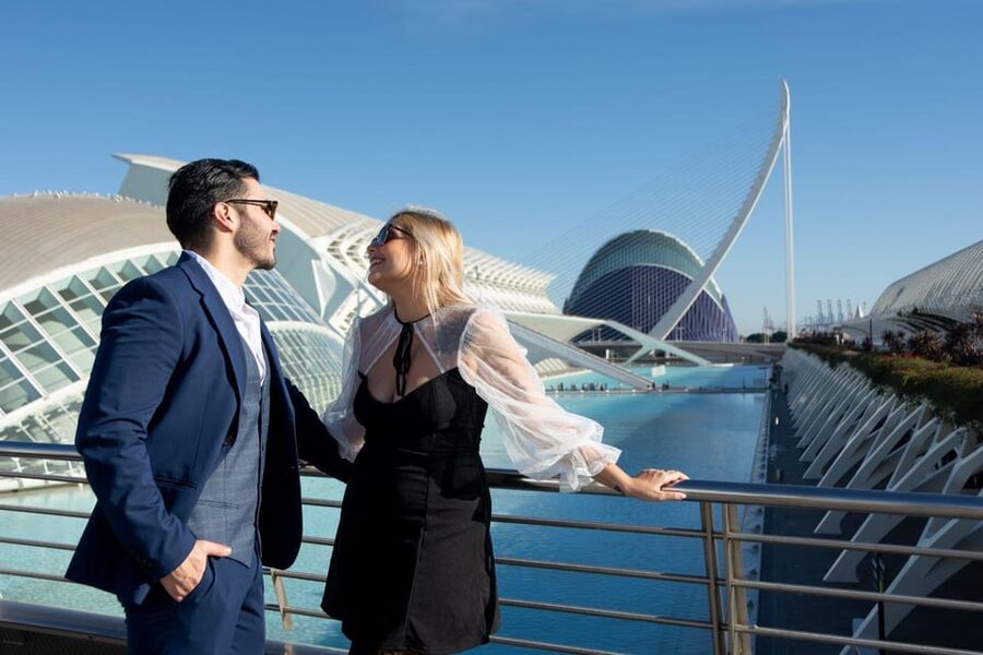 Valencia: Professional photoshoot at City of Arts & Sciences - The photographer makes the difference