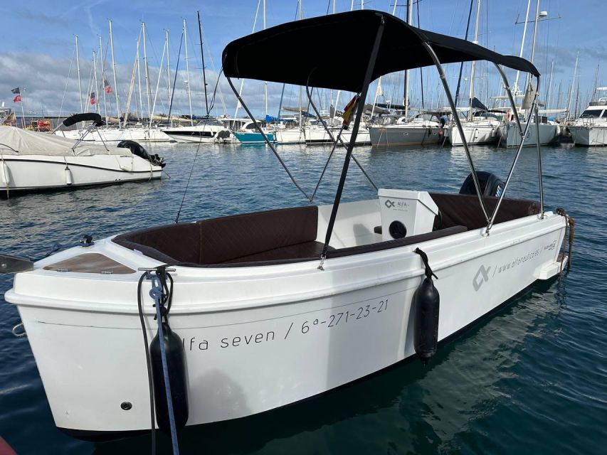 Valencia: Rent Boat Without License - Anchoring for a Swim and Sun