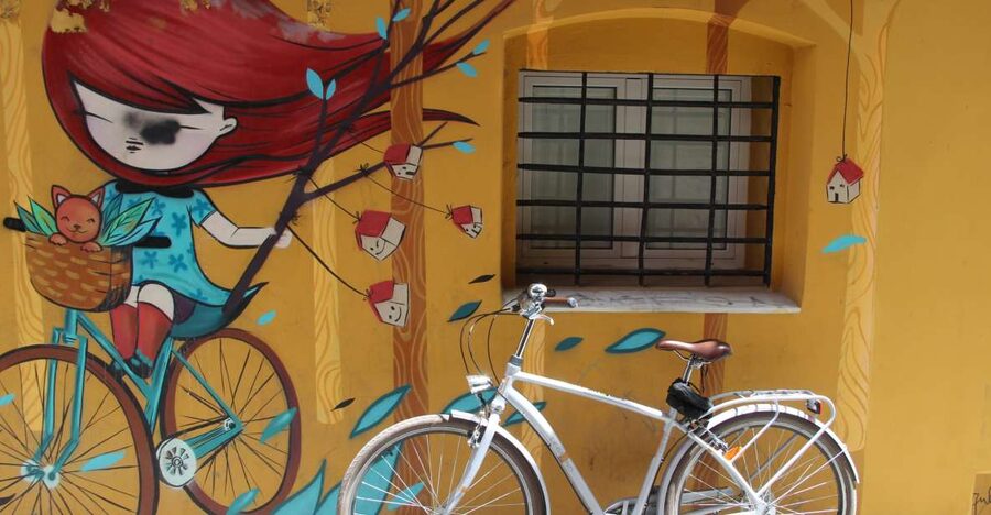 Valencia: Street Art Tour on Bicycle, E-Bike or E-Step - What the stops feel like in practice