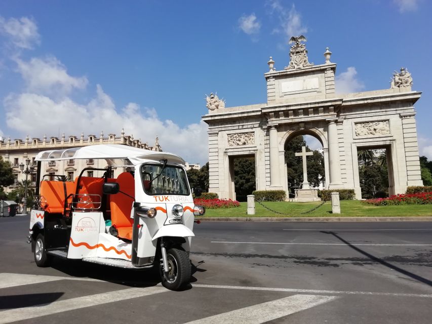 Valencia: Tuk Tuk City Tour - Key points to know before booking