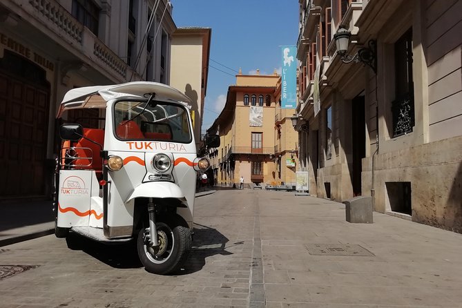 Valencia: Tuk Tuk Full City Tour - The cathedral area and the Gate of the Apostles