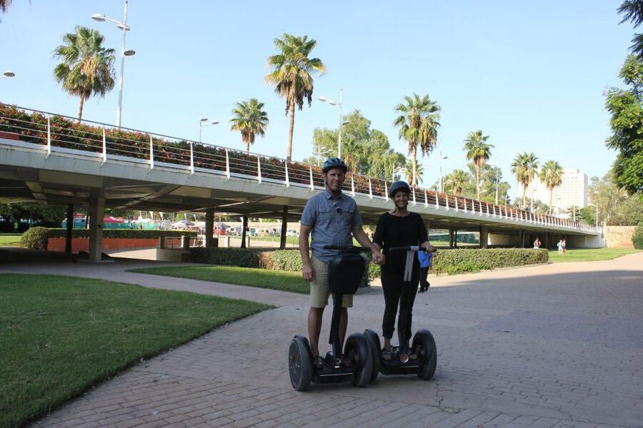 Valencia: Turia Park Segway Tour - Alameda Bridge and the city’s changing design