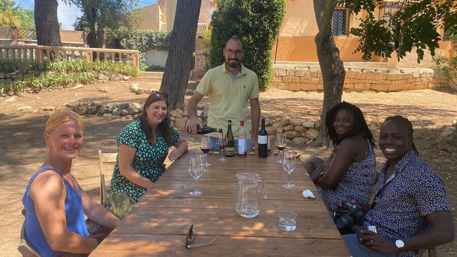 Valencia: Utiel-Requena Cave & Winery Day Trip with Tasting - Tasting three wines below the old town