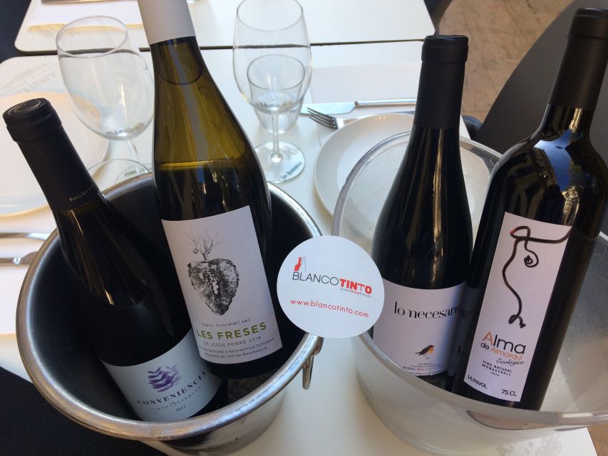 Valencia: Wine Tasting and Tapas Experience - Four Valencian wines in the Ruzafa district