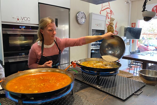 Valencian paella workshop and visit to the Algiros market - Meeting the chefs at Valencia Club Cocina